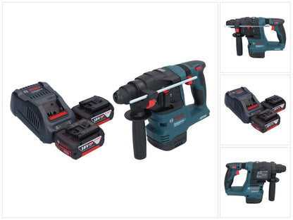 Bosch GBH 18V-22 Professional Akku Bohrhammer 18 V 1,9 J SDS Plus Brushless + 2x Akku 5,0 Ah + Ladegerät