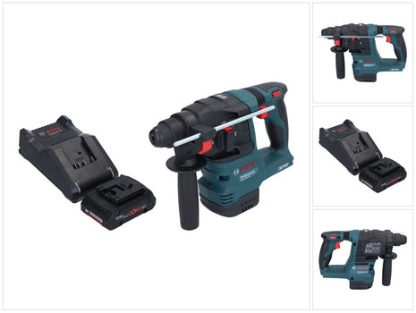 Bosch GBH 18V-22 Professional marteau perforateur sans fil 18 V 1,9 J SDS Plus sans balais 1 batterie ProCORE 4,0 Ah + chargeur