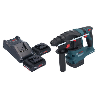 Bosch GBH 18V-22 Professional marteau perforateur sans fil 18 V 1,9 J SDS Plus sans balais + 2 batteries ProCORE 4,0 Ah + chargeur