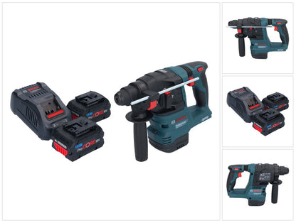 Bosch GBH 18V-22 Professional marteau perforateur sans fil 18 V 1,9 J SDS Plus sans balais + 2 batteries ProCORE 5,5 Ah + chargeur