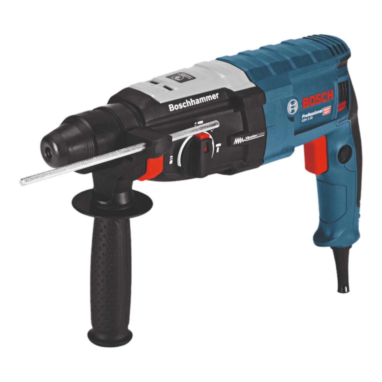 Bosch GBH 2-28 Marteau perforateur professionnel Boschhammer 880 Watt 3,2 J SDS (0611267500) + coffret