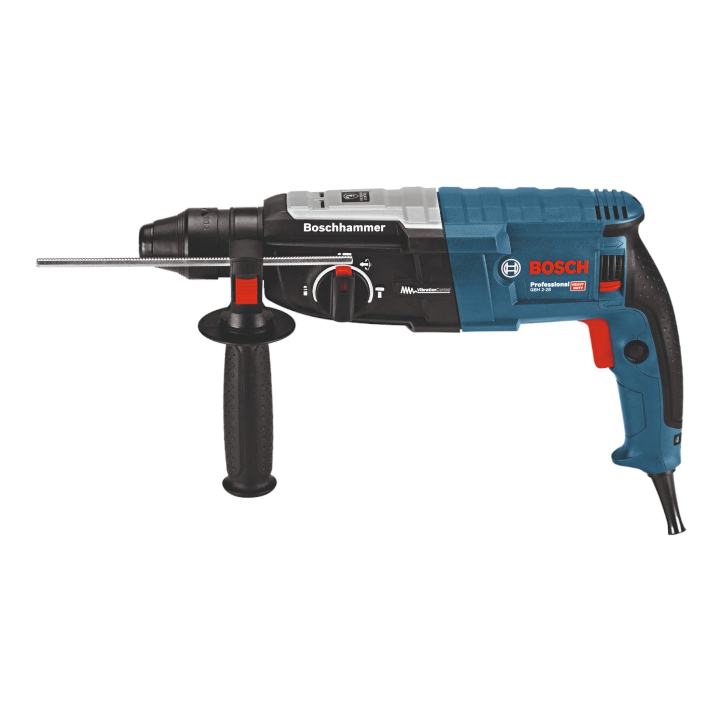 Bosch GBH 2-28 Marteau perforateur professionnel Boschhammer 880 Watt 3,2 J SDS (0611267500) + coffret