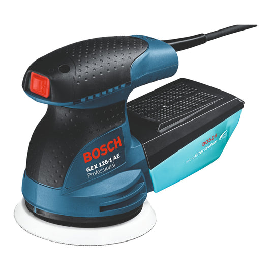 Bosch GEX 125-1 AE Professional Exzenterschleifer 250 Watt 125 mm ( 0601387504 ) + Koffer