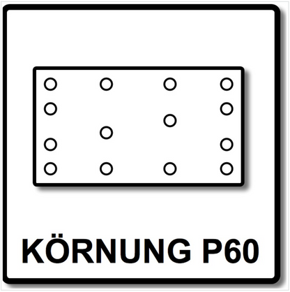 Festool Granat Schleifstreifen STF 80x133 P 60 GR 50 ( 497118 ) - Toolbrothers