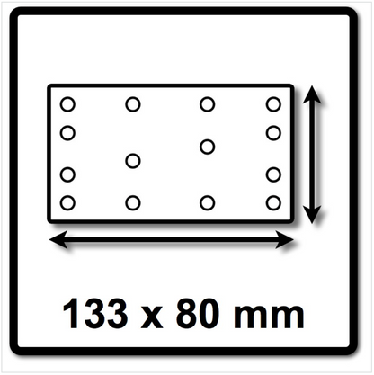 Festool Granat Schleifstreifen STF 80x133 P 120 GR 100 ( 497120 ) - Toolbrothers