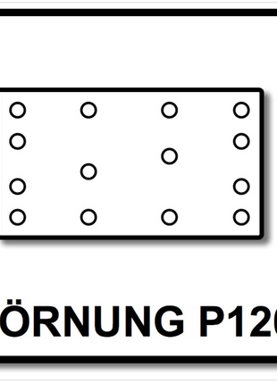 Festool Granat Schleifstreifen STF 80x133 P 120 GR 100 ( 497120 ) - Toolbrothers