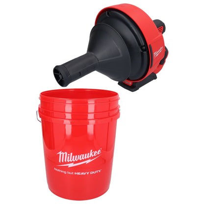 Milwaukee M12 BDC6-0C Akku Rohrreinigungsgerät 12 V ( 4933451634 ) + Spirale + Eimer - ohne Akku, ohne Ladegerät