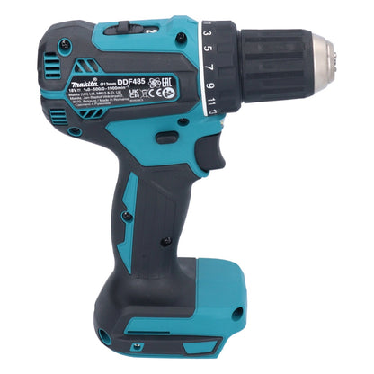 Makita DDF 485 ZK Akku Bohrschrauber 18 V 50 Nm Brushless + Koffer - ohne Akku, ohne Ladegerät