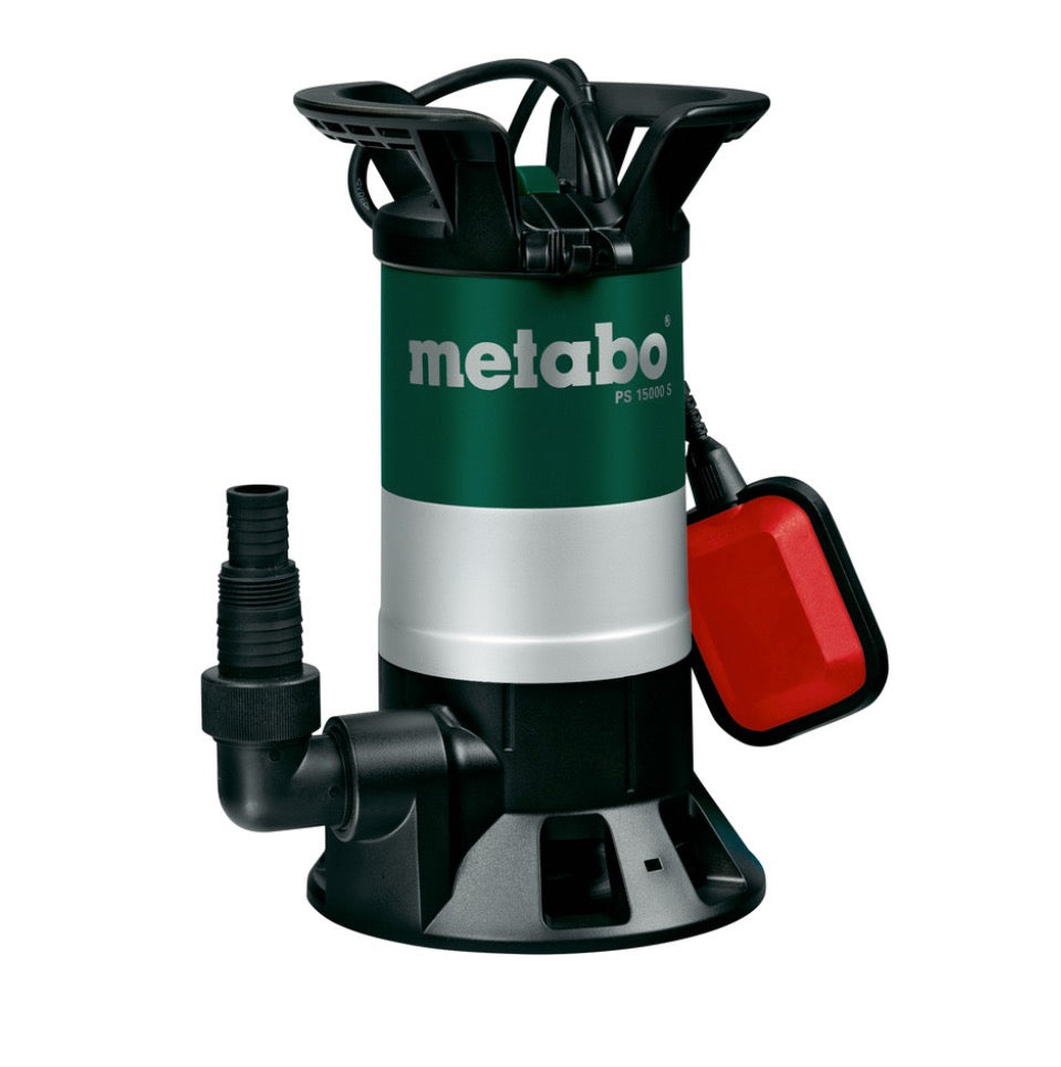 Pompe submersible pour eaux usées Metabo PS 15000 S (0251500000) 850 watts débit 15000 l/h