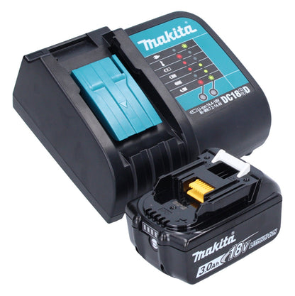 Makita DDF 485 SFK perceuse-visseuse sans fil 18 V 50 Nm sans balais + 1x batterie 3,0 Ah + chargeur + coffret