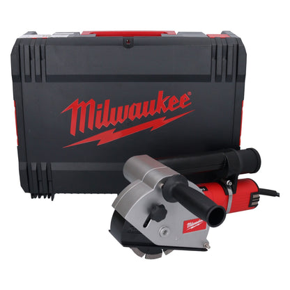 Rainureuse Milwaukee WCE 30 1500 watts 125 mm brushless + boîtier HD (4933449385)