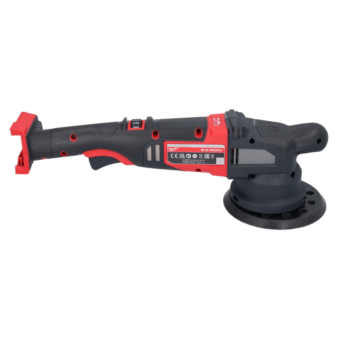 Milwaukee M18 FROP21-0X Akku Exzenter Polierer 18 V 150 mm Brushless ( 4933478836 ) + HD-Box - ohne Akku, ohne Ladegerät