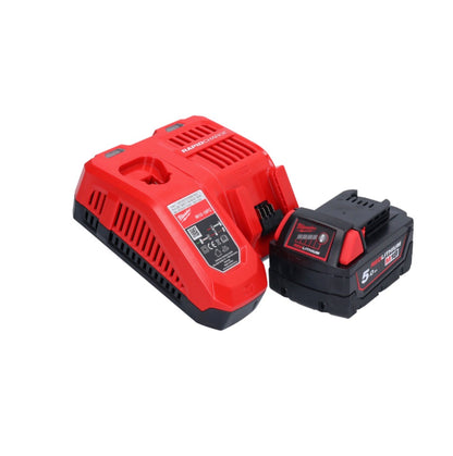 Milwaukee M18 FN15GA-501X Akku Nagler 18 V Brushless 32 - 64 mm + 1x Akku 5,0 Ah + Ladegerät + HD Box