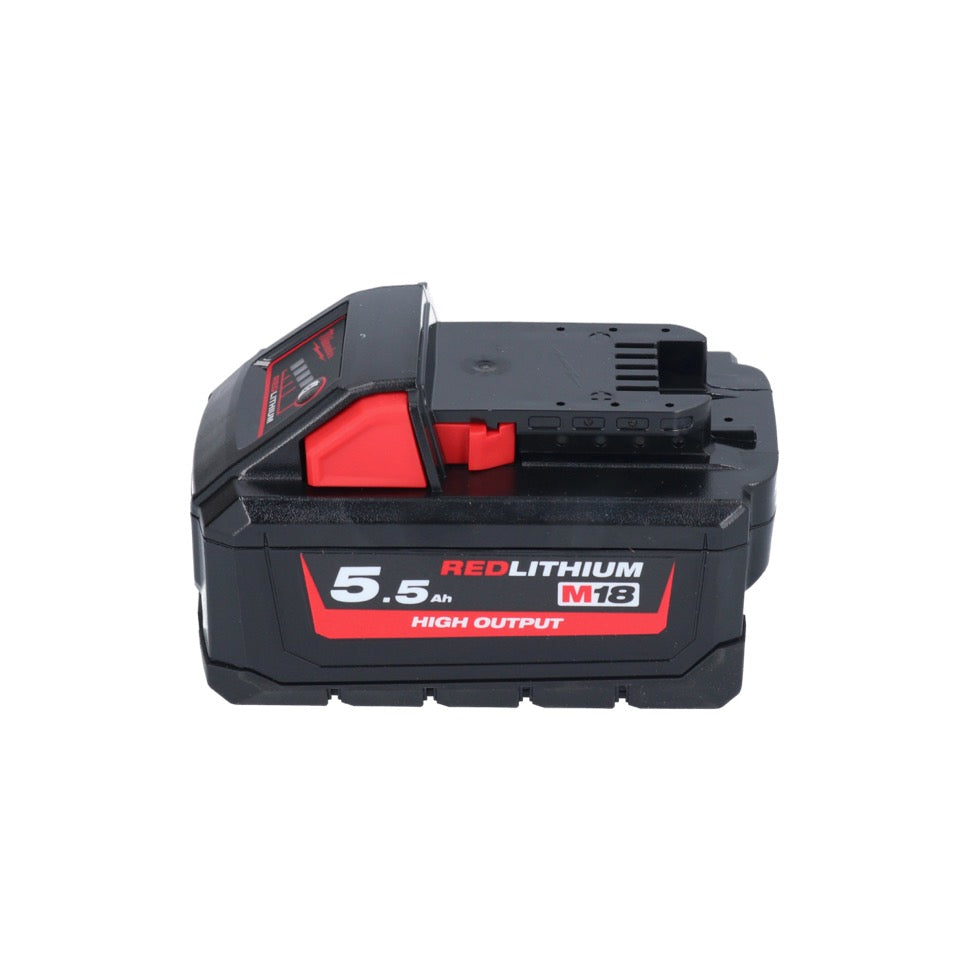 Milwaukee M18 FN15GA-551X Akku Nagler 18 V Brushless 32 - 64 mm + 1x Akku 5,5 Ah + HD Box - ohne Ladegerät