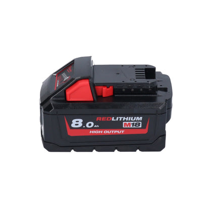 Cloueur sur batterie Milwaukee M18 FN15GA-801X 18 V sans balais 32 - 64 mm + 1x batterie 8,0 Ah + boîtier HD - sans chargeur