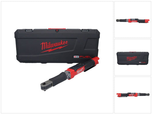 Milwaukee M12 ONEFTR38-0C Digitaler Akku Drehmomentschlüssel 12 V 135,6 Nm 3/8″ ( 4933464966 ) Brushless + Koffer - ohne Akku, ohne Ladegerät