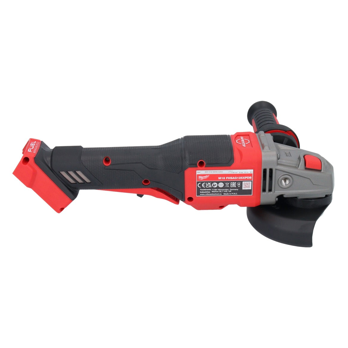 Meuleuse d'angle sur batterie Milwaukee M18 FHSAG125XPDB-0X 18 V 125 mm brushless (4933471078) + boîtier HD - sans batterie, sans chargeur