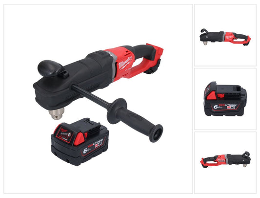 Milwaukee M18 FRAD2-601 Akku Winkelbohrmaschine 18 V 122 Nm Brushless + 1x Akku 6,0 Ah - ohne Ladegerät