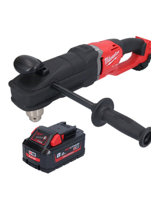 Perceuse d'angle sur batterie Milwaukee M18 FRAD2-801 18 V 122 Nm sans balais + 1x batterie 8,0 Ah - sans chargeur