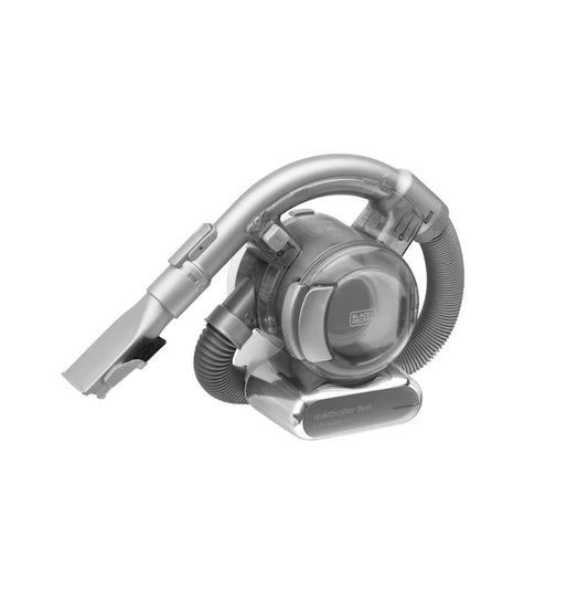 Aspirateur à main sans fil Black &amp; Decker PD1820LF 18 volts avec tuyau d'aspiration flexible et système de filtration en 3 étapes