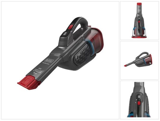 Aspirateur à main Black &amp; Decker BHHV315J 12 volts 2 niveaux avec batterie intégrée