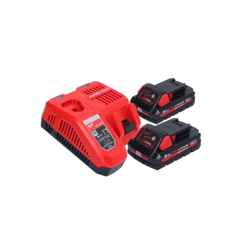 Milwaukee M18 FAP180-302 Akku Polierer 18 V 180 mm Brushless + 2x Akku 3,0 Ah + Ladegerät