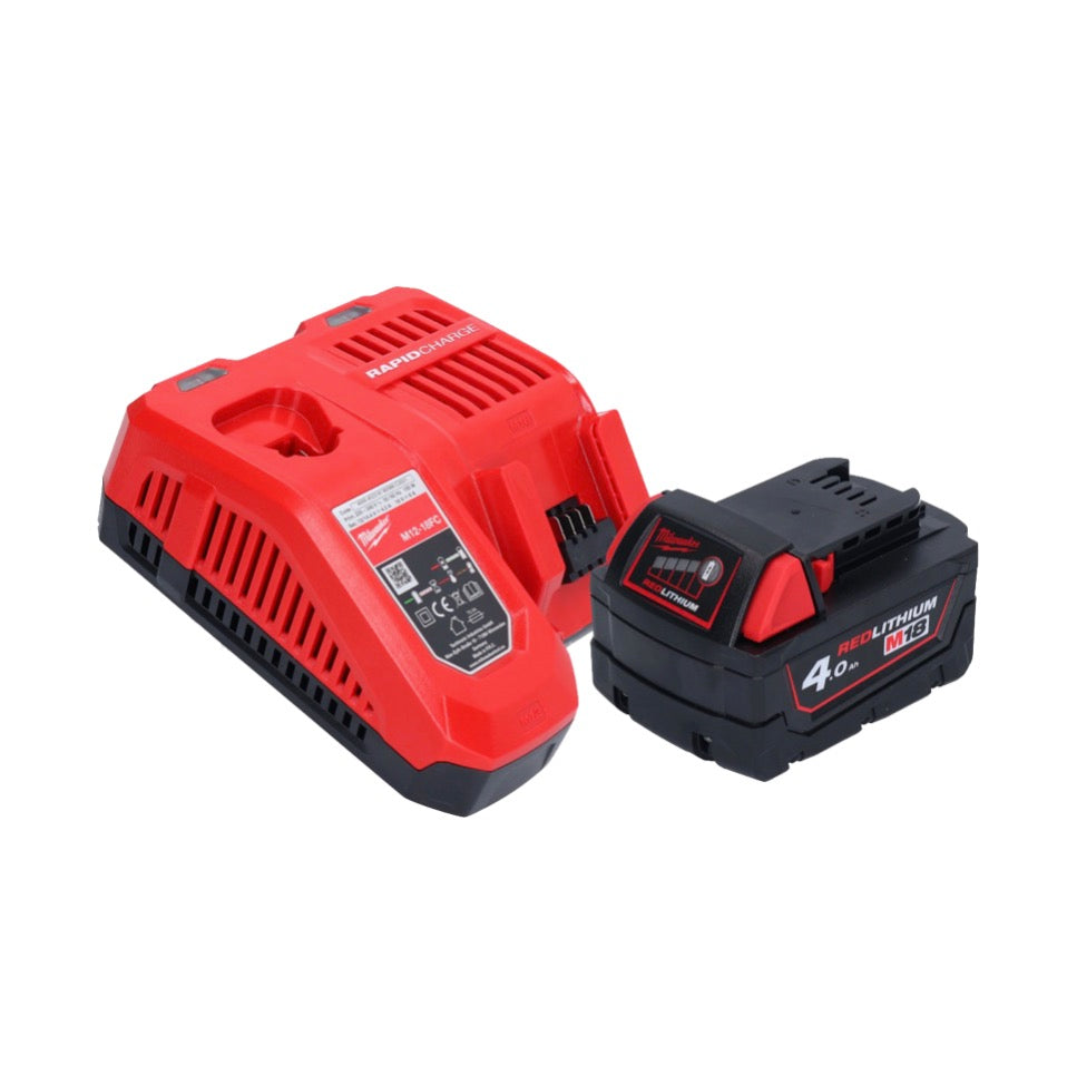 Polisseuse à batterie Milwaukee M18 FAP180-401 18 V 180 mm sans balais + 1x batterie 4,0 Ah + chargeur