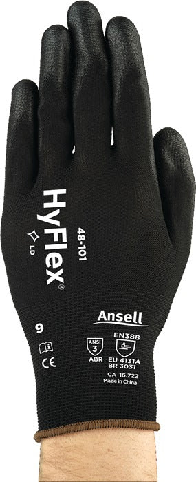 ANSELL gants HyFlex® 48-101 taille 8 noir (4000371046)