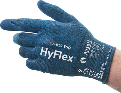 ANSELL gants HyFlex 11-819 ESD taille 11 bleu (4000391223)