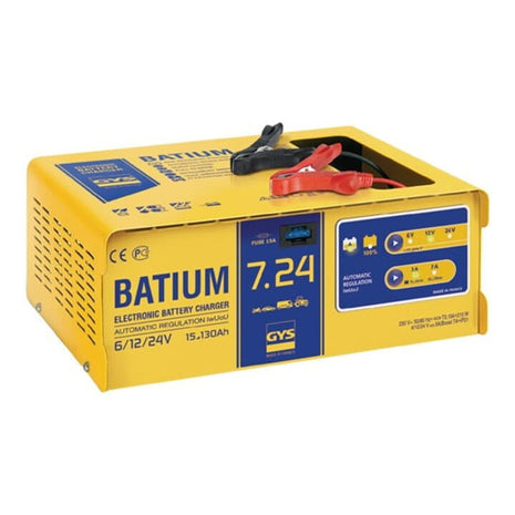 Chargeur de batterie GYS BATIUM 7-24 6/12/24 V (4000896886)