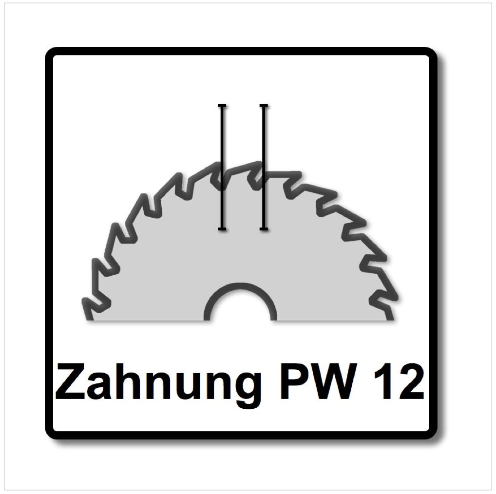 Festool Panther Kreissägeblatt HW 160 x 20 x 2,2 PW12 12 Zähne ( 496301 ) - Toolbrothers