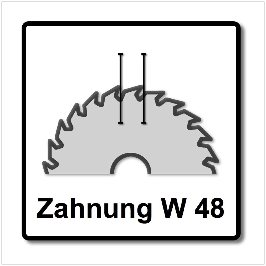 Festool Feinzahn Kreissägeblatt HW 160 x 20 x 2,2 mm W48 160 mm 48 Zähne ( 491952 ) - Toolbrothers