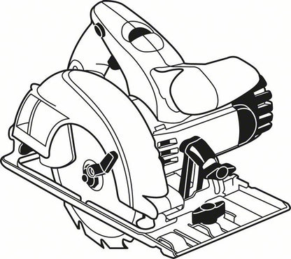 BOSCH Kreissägeblatt Optiline Wood Außen-Ø 250 mm Zähnezahl 60 WZ ( 4000815447 )