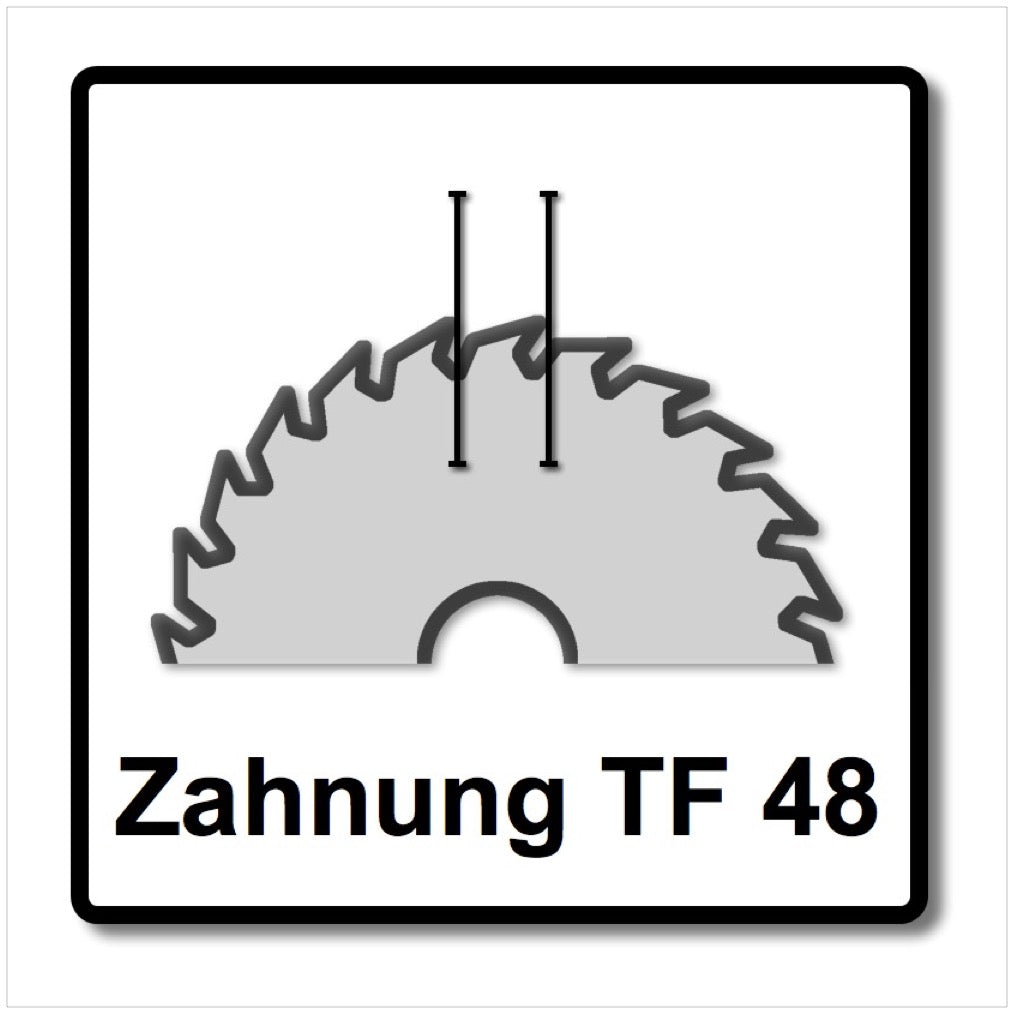 Festool Spezial Kreissägeblatt HW 160 x 2,2 x 20 mm TF48 160 mm 48 Zähne ( 496308 ) - Toolbrothers