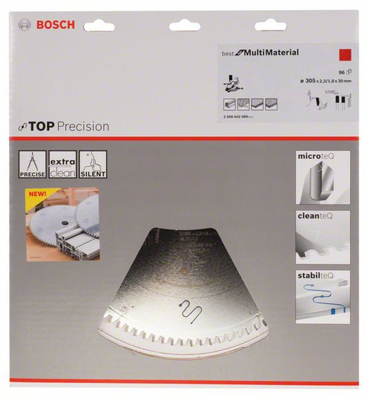 BOSCH Kreissägeblatt Außen-Ø 305 mm Zähnezahl 96 HLTCG ( 8000342278 )