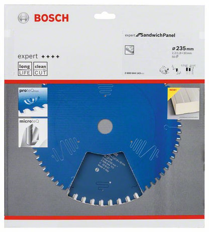 Lame de scie circulaire BOSCH diamètre extérieur 235 mm nombre de dents 50 MTCG (8000342235)