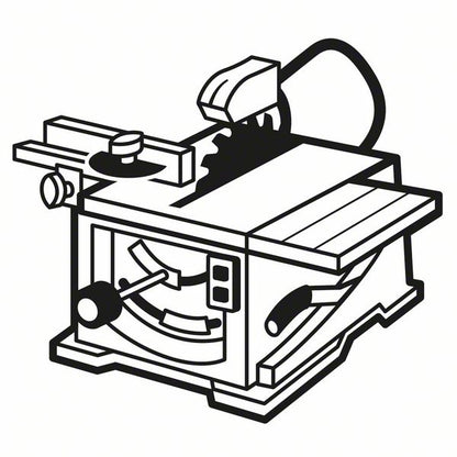 BOSCH Kreissägeblatt Außen-Ø 254 mm Zähnezahl 54 WZ ( 8000342204 )