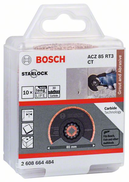 Lame de scie segment BOSCH ACZ 85 RT3 ACZ 85 RT3 Ø 85 mm (8000345567)