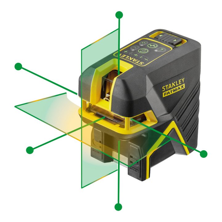 Laser lignes croisées STANLEY FatMax® FM 30 (50) / points : 45 m ( 8000504177 )