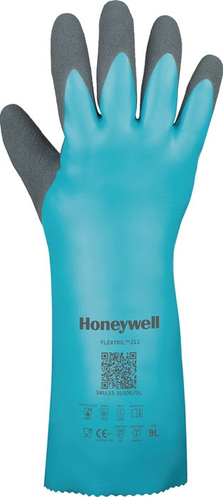 HONEYWELL gants chimiques FLEXTRIL™ 211 taille 9 vert (4000391297)