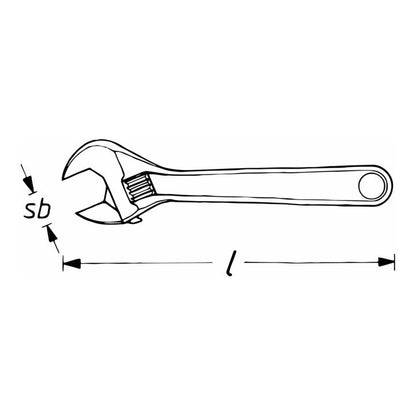 HAZET Rollgabelschlüssel 279-10 max. 33 mm ( 4000822500 )