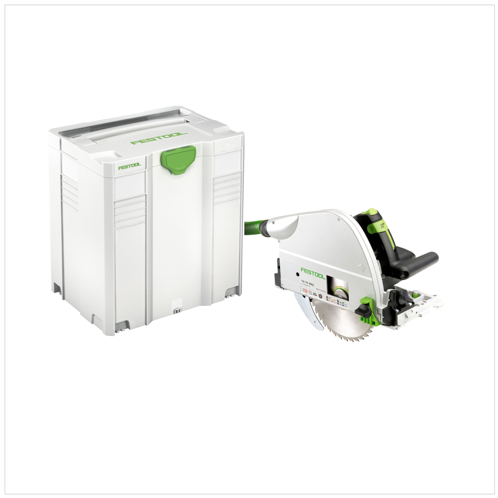 Festool TS 75 EBQ-Plus Tauchsäge 1600W 210mm im Systainer ( 561436 ) + Zubehör - Toolbrothers