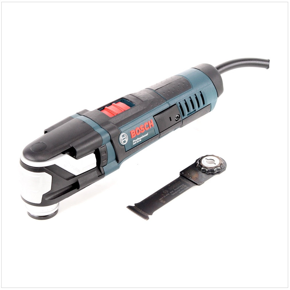 Bosch GOP 55-36 Multi Cutter Multifunktionswerkzeug 550W + Curved-Tec Wood + Metall Sägeblatt ( 0601231100 ) - Toolbrothers