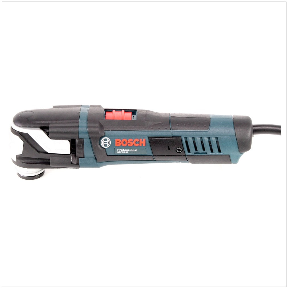 Bosch GOP 55-36 Multi Cutter Multifunktionswerkzeug 550W + Curved-Tec Wood + Metall Sägeblatt ( 0601231100 ) - Toolbrothers