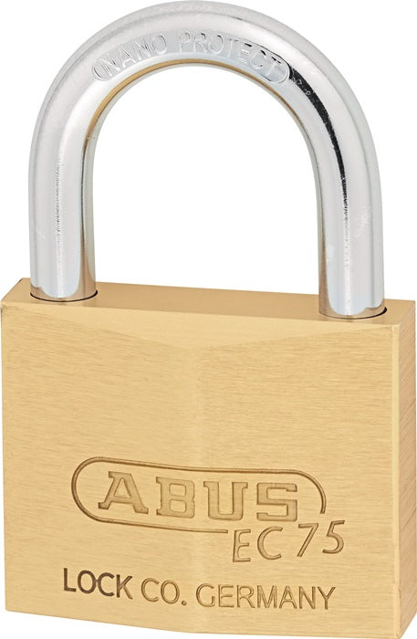 Cadenas à cylindre ABUS 75/50 gl.-7561 largeur du corps de serrure 50 mm (3000280293)