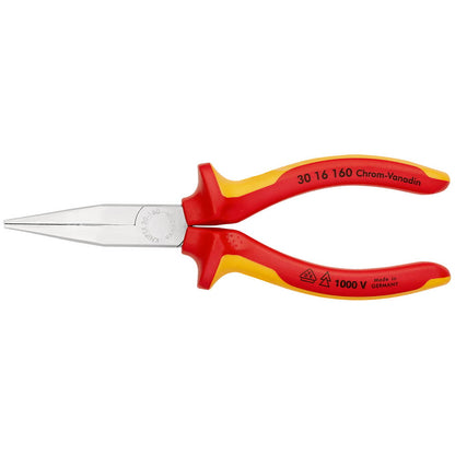 Pince à bec long KNIPEX longueur totale 160 mm forme 1 (4000810279)