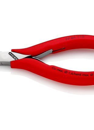 KNIPEX pince coupante électronique longueur 115 mm forme 0 (4000794254)