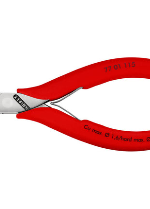 KNIPEX pince coupante électronique longueur 115 mm forme 0 (4000794254)