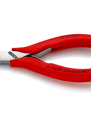 KNIPEX pince coupante électronique longueur 115 mm forme 1 (4000810486)