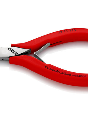 KNIPEX pince coupante électronique longueur 115 mm forme 1 (4000810486)